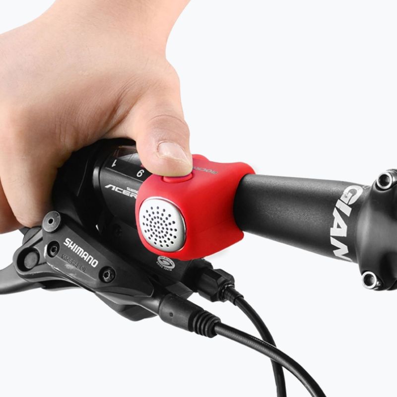 Dzwonek rowerowy Rockbros CB1709 red 5