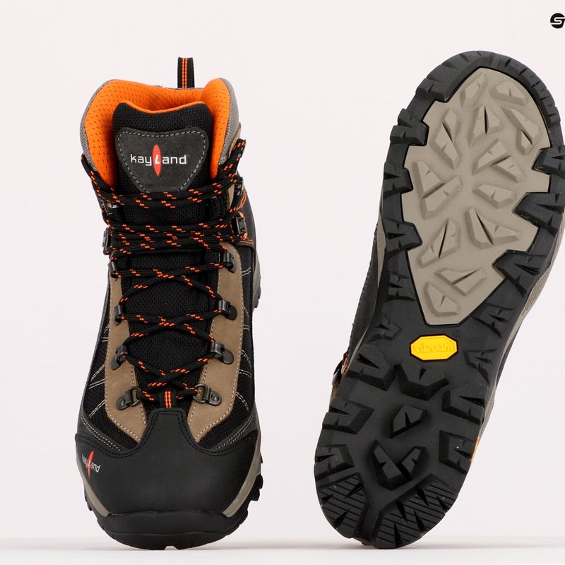 Buty trekkingowe męskie Kayland Taiga GTX brązowe 18021035 9