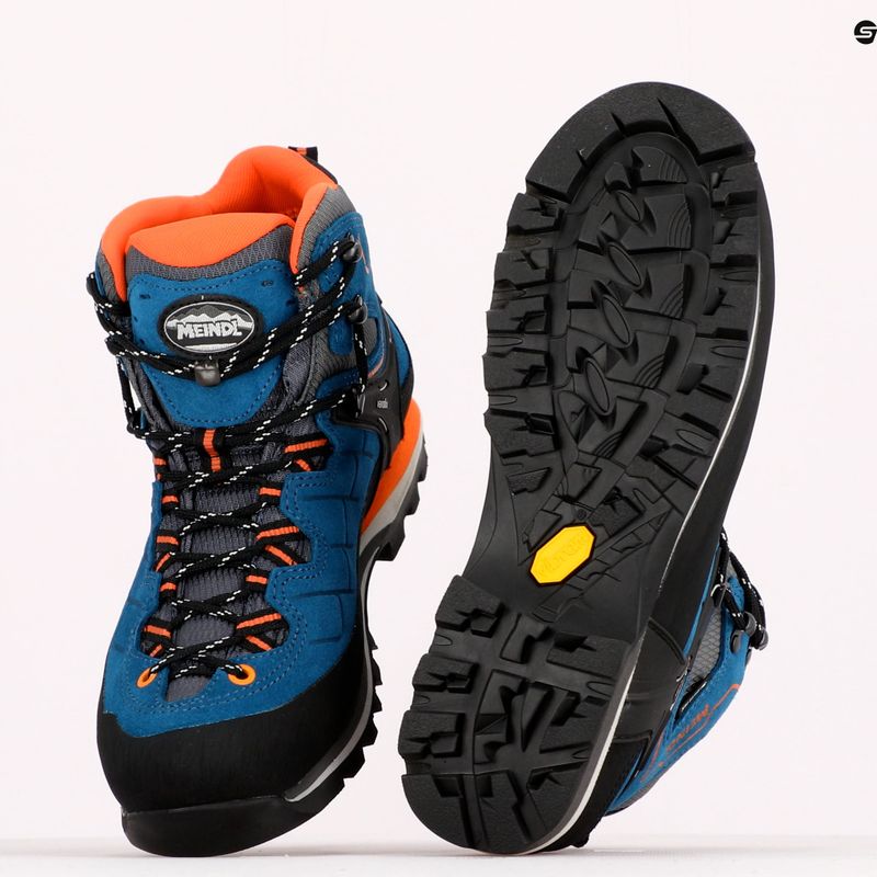 Buty trekkingowe męskie Meindl Litepeak GTX blue/orange 9