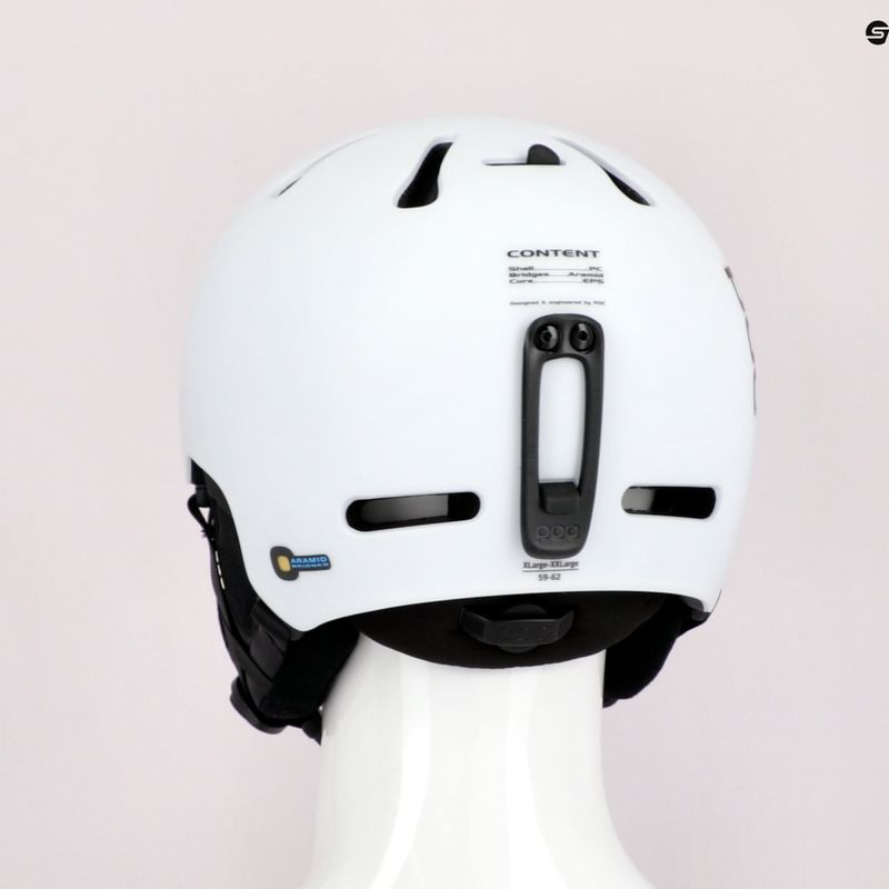 Kask narciarski POC Fornix hydrogen white matt 6