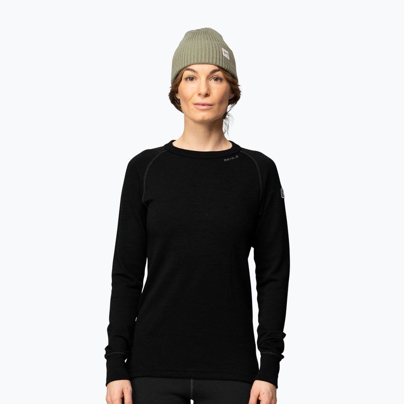 Bluza termoaktywna damska Devold Expedition Merino 235 black