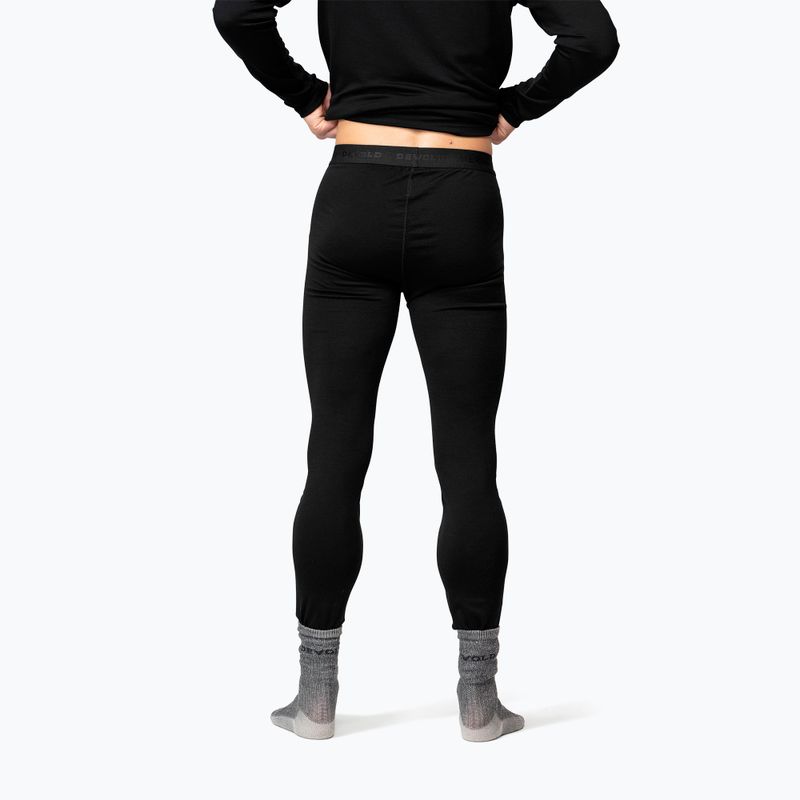 Spodnie termoaktywne męskie Devold Breeze Merino 150 Longs black 2