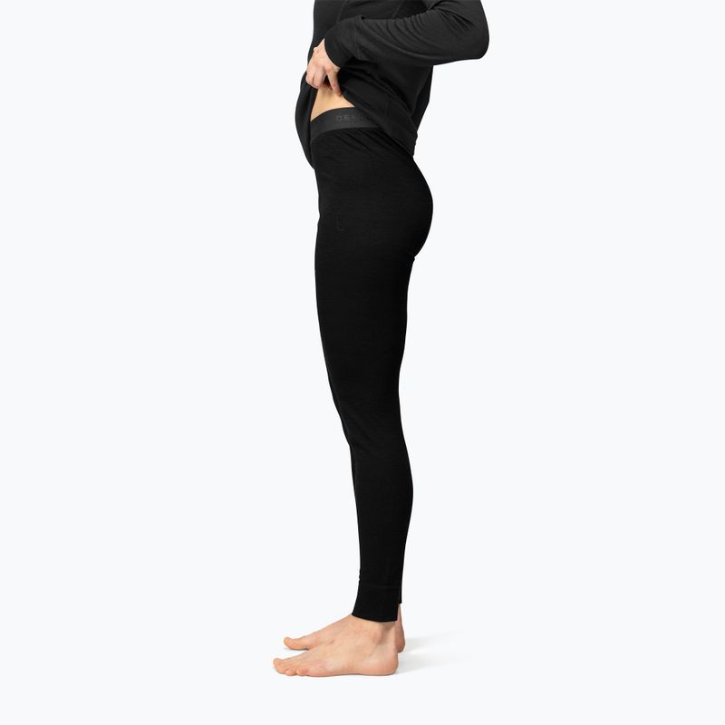 Spodnie termoaktywne damskie Devold Duo Active Merino 205 Longs black 3