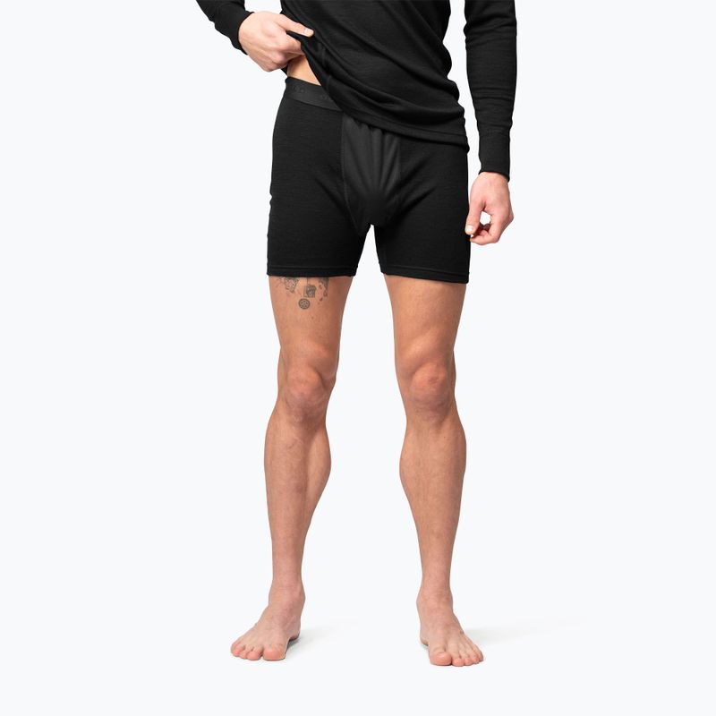 Bokserki termoaktywne męskie Devold Duo Active Merino 205 Boxer black