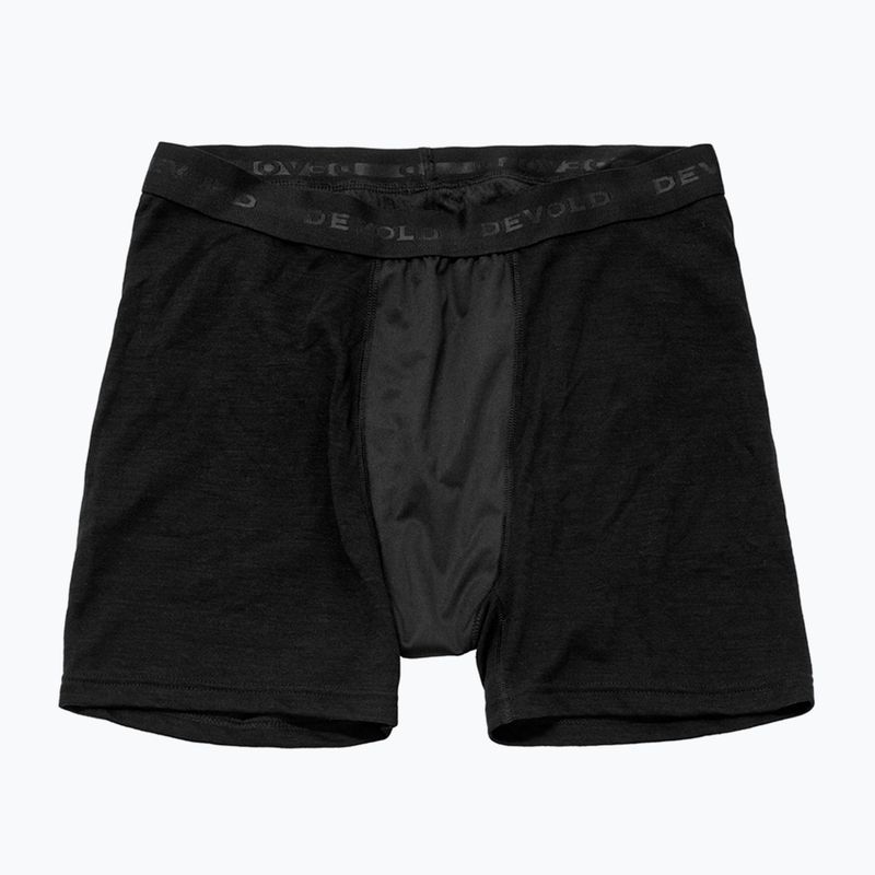 Bokserki termoaktywne męskie Devold Duo Active Merino 205 Boxer black 4
