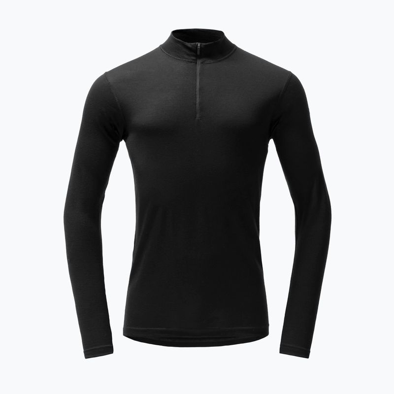 Bluza termoaktywna męska Devold Breeze Merino 150 Zip Neck black 5