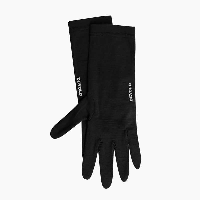 Rękawiczki Devold Innerliner Merino black 2