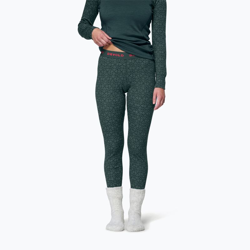 Spodnie termoaktywne damskie Devold Duo Active Merino 205 Longs woods