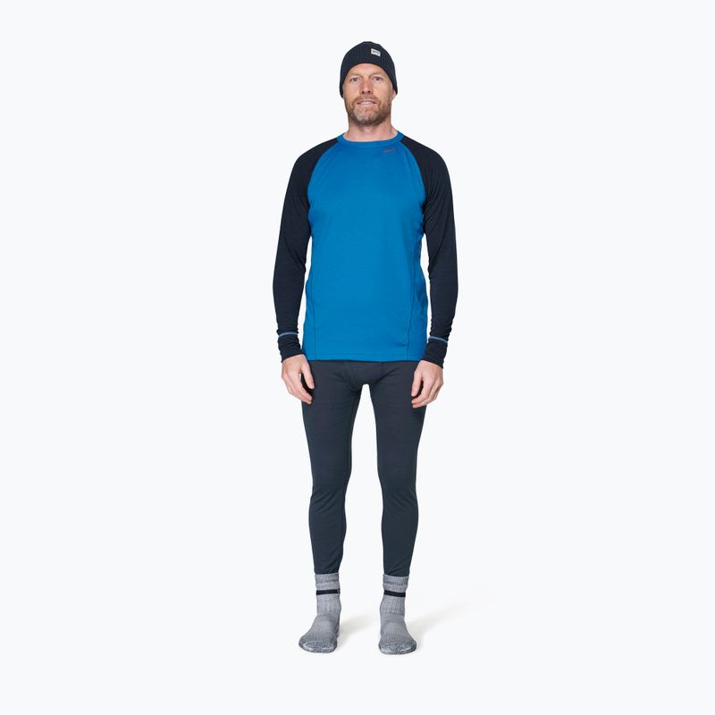 Bluza termoaktywna męska Devold Duo Active Merino 205 blue/ink 2
