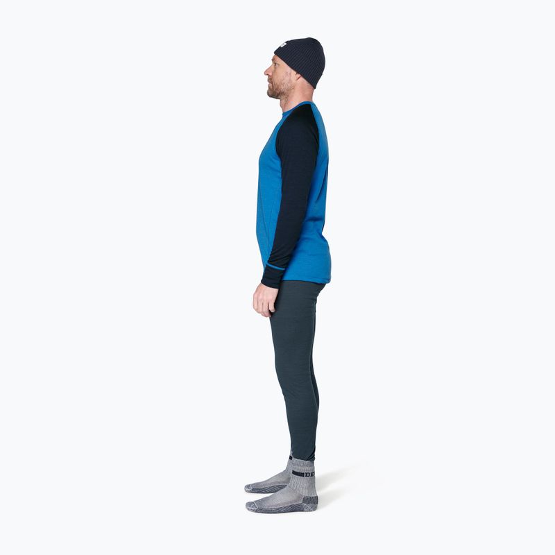 Bluza termoaktywna męska Devold Duo Active Merino 205 blue/ink 4