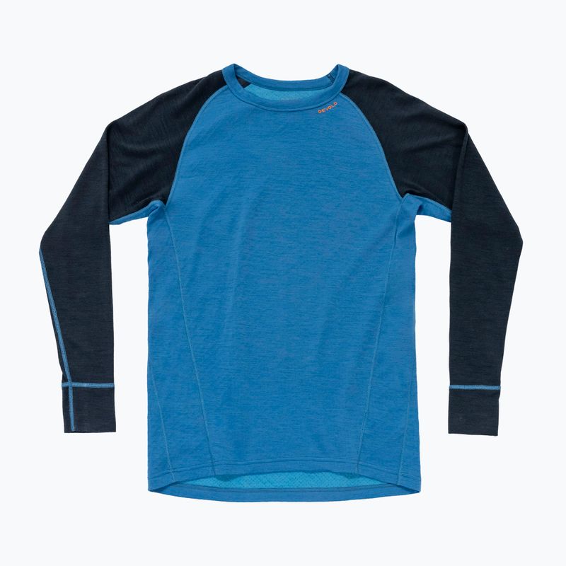 Bluza termoaktywna męska Devold Duo Active Merino 205 blue/ink 5