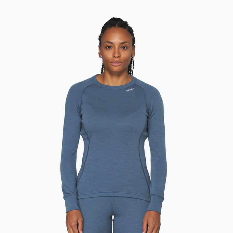 Bluza termoaktywna damska Devold Duo Active Merino 205 black