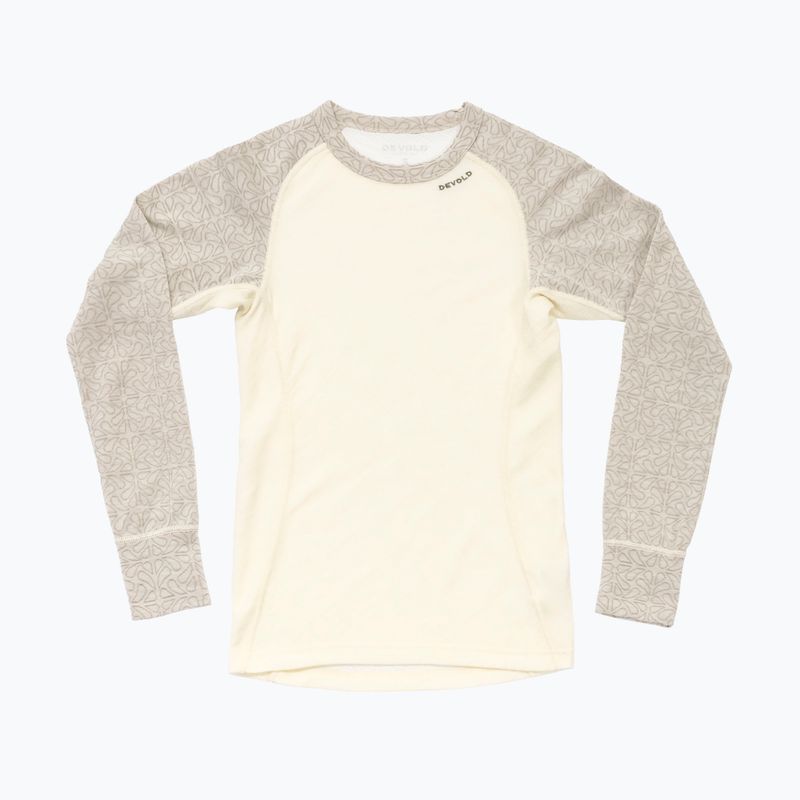 Bluza termoaktywna damska Devold Duo Active Merino 205 raw white 5