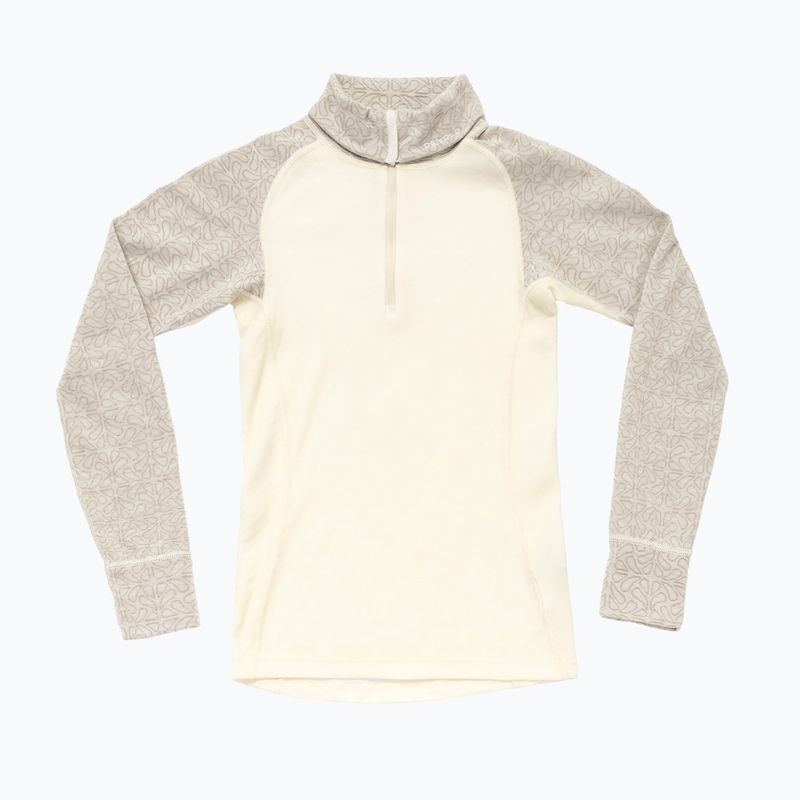 Bluza termoaktywna damska Devold Duo Active Merino 205 Zip Neck raw white 5