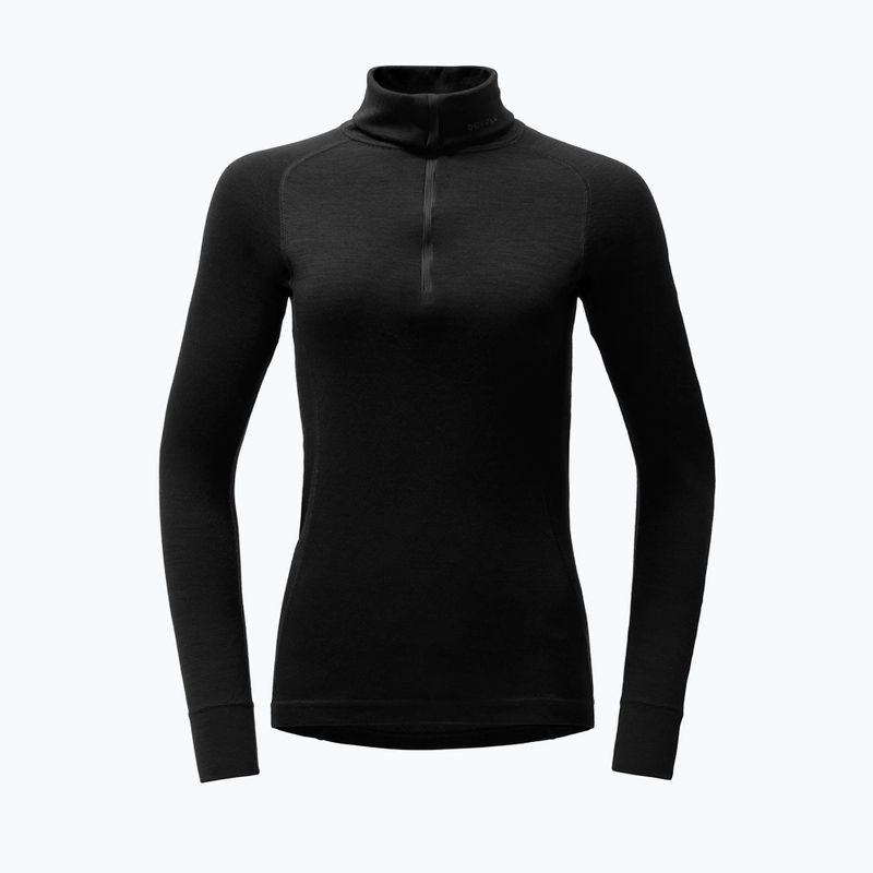 Bluza termoaktywna damska Devold Duo Active Merino 205 Zip Neck black 5