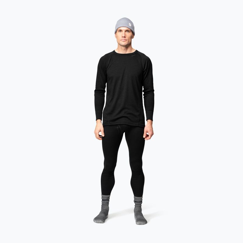 Bluza termoaktywna męska Devold Duo Active Merino 205 black 2