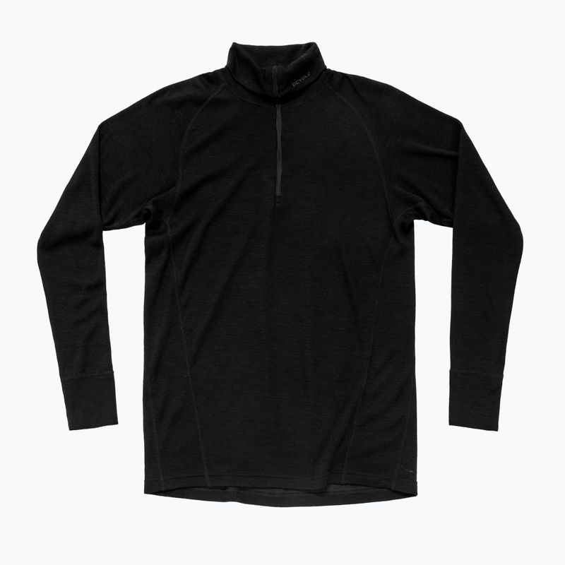 Bluza termoaktywna męska Devold Duo Active Merino 205 Zip Neck black 5