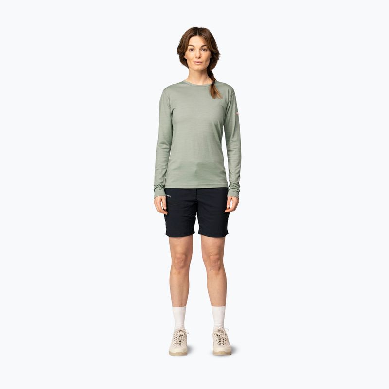 Bluza termoaktywna damska Devold Breeze Plus Merino 200 fog 2