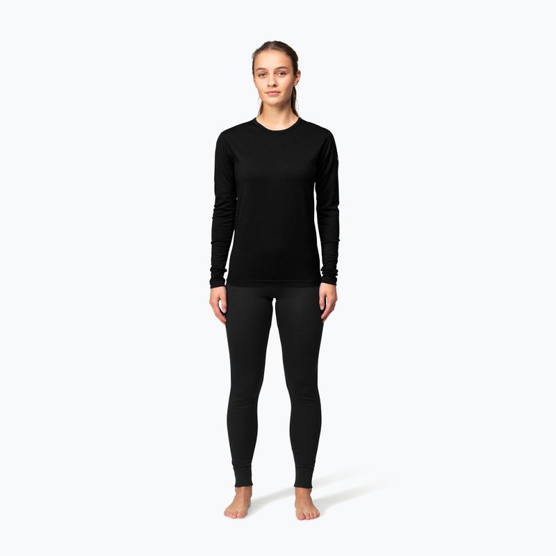 Bluza termoaktywna damska Devold Breeze Plus Merino 200 black 2