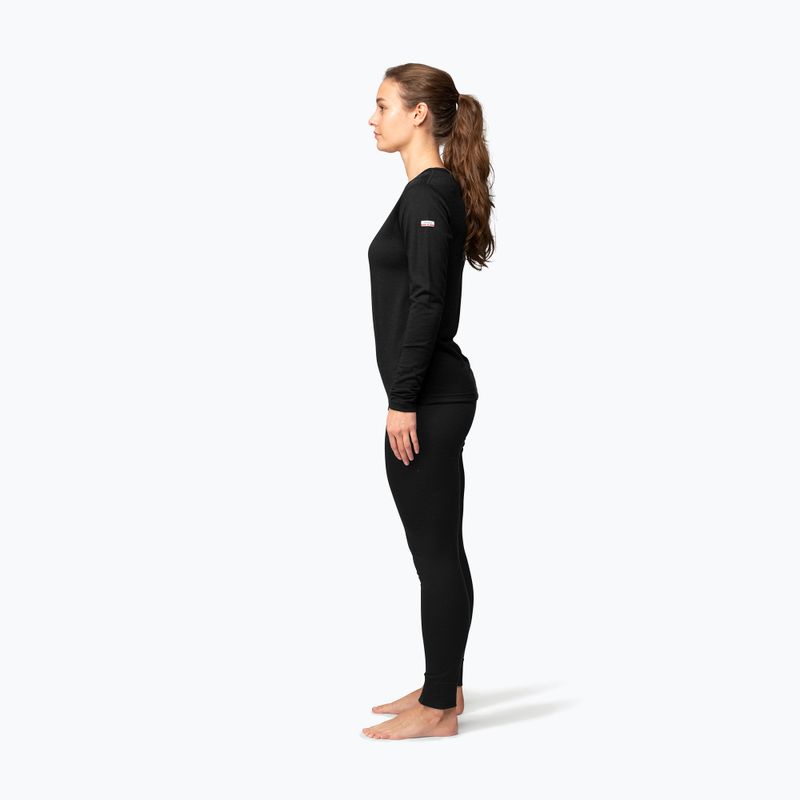 Bluza termoaktywna damska Devold Breeze Plus Merino 200 black 4