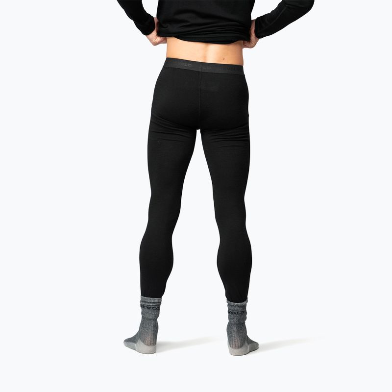 Spodnie termoaktywne męskie Devold Breeze Plus Merino 200 Longs black 2