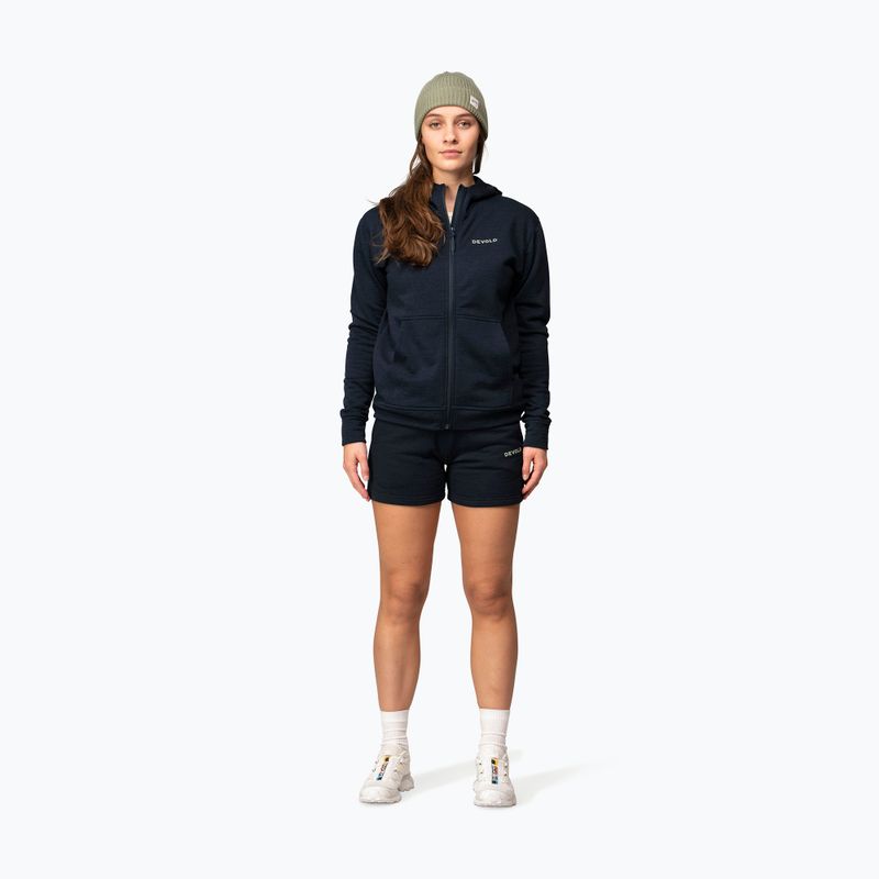 Bluza damska Devold Everyday Zip Hoodie ink 2