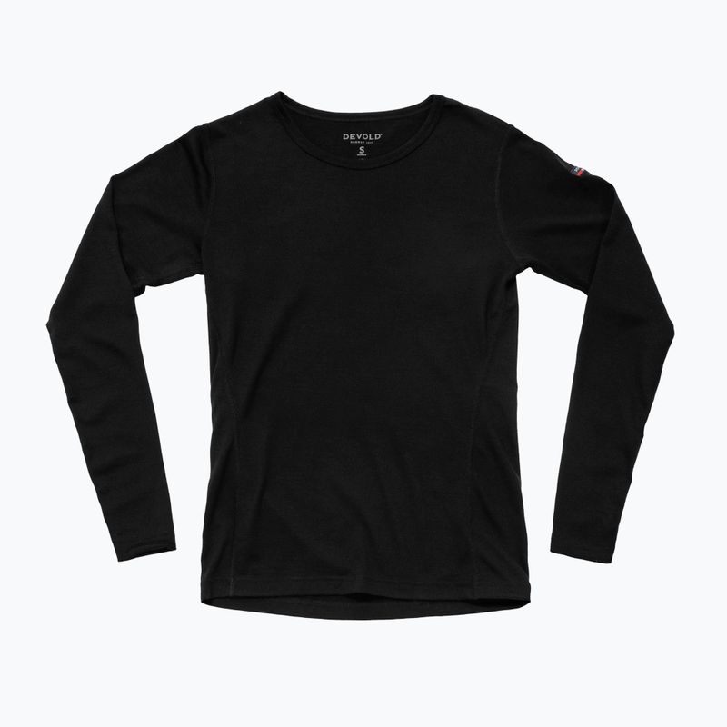 Bluza termoaktywna damska Devold Breeze Merino 150 black 5