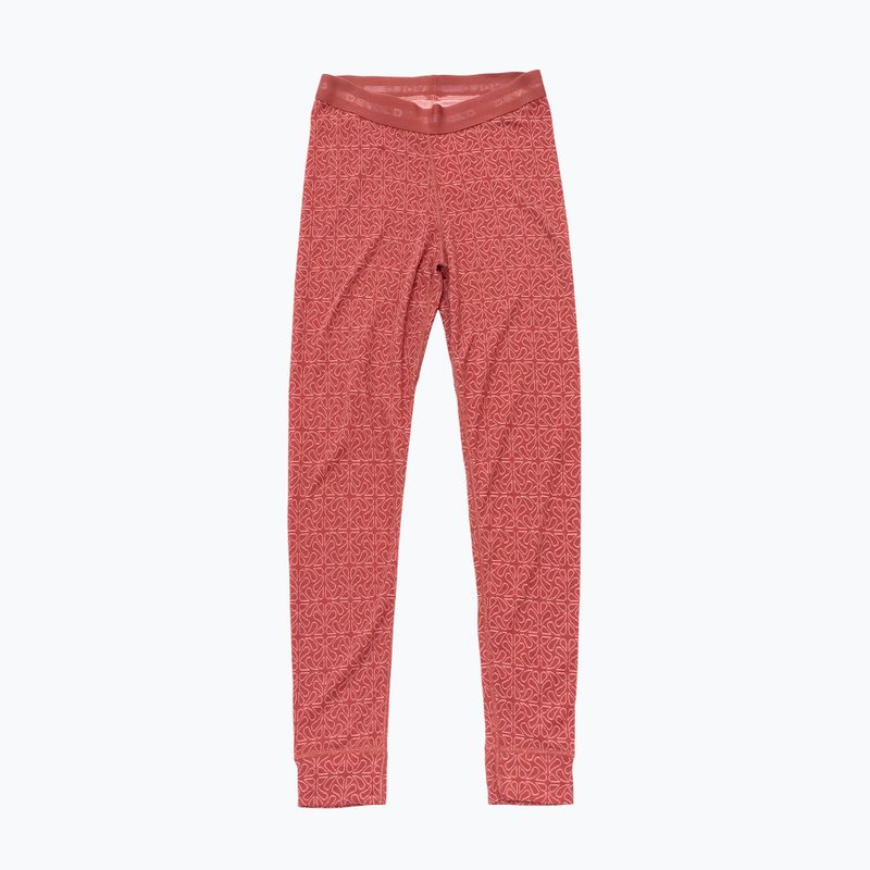 Spodnie termoaktywne damskie Devold Duo Active Merino 205 Longs marsala 4