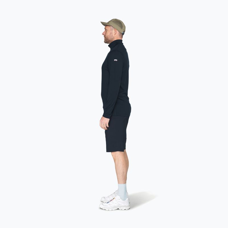 Bluza termoaktywna męska Devold Breeze Plus Merino 200 Zip Neck ink 4