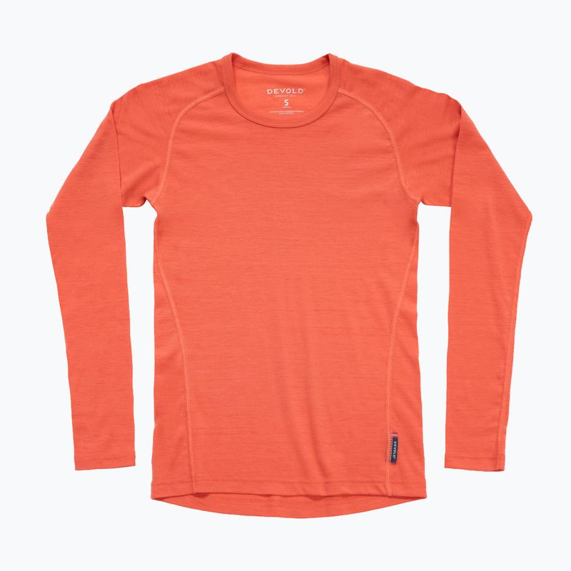 Bluza termoaktywna damska Devold Adventure Merino 190 coral 5