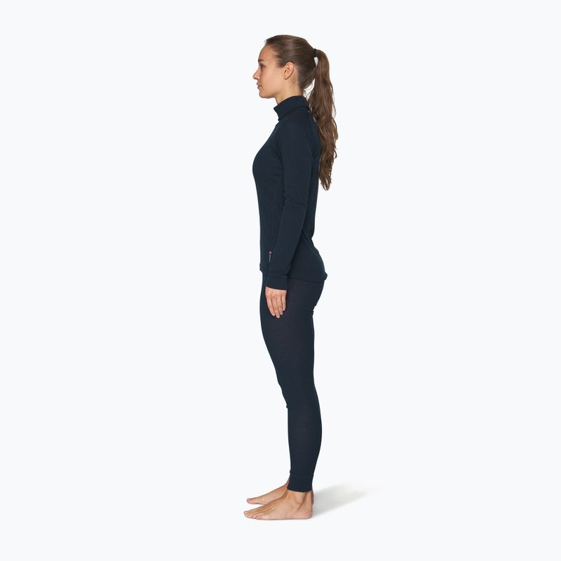Bluza termoaktywna damska Devold Adventure Merino 190 High Neck ink 4