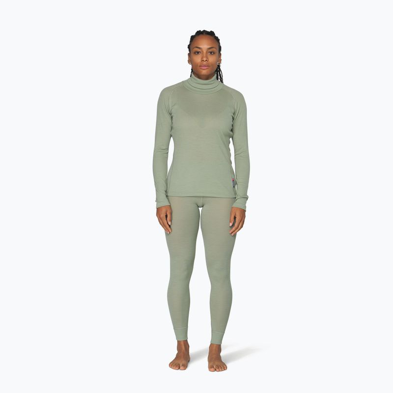 Bluza termoaktywna damska Devold Adventure Merino 190 High Neck fog 2