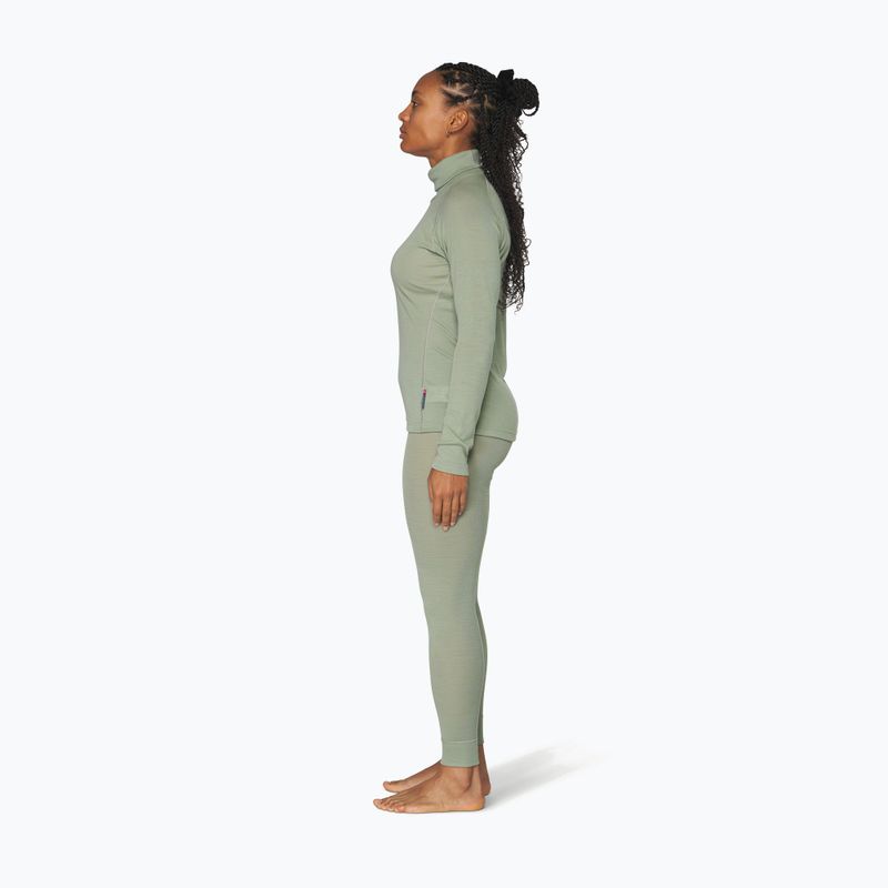 Bluza termoaktywna damska Devold Adventure Merino 190 High Neck fog 4
