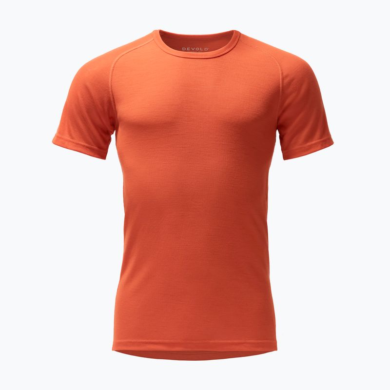 Koszulka termoaktywna męska Devold Adventure Merino 190 Tee Brick 5
