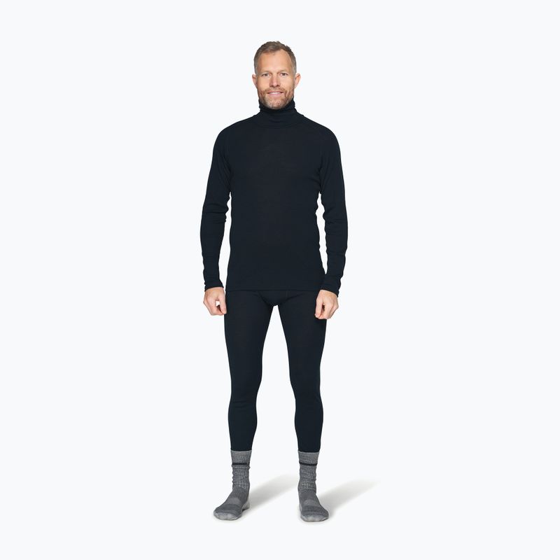 Bluza termoaktywna męska Devold Adventure Merino 190 High Neck ink 2