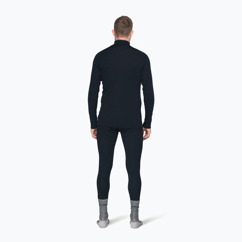 Bluza termoaktywna męska Devold Adventure Merino 190 High Neck ink 3
