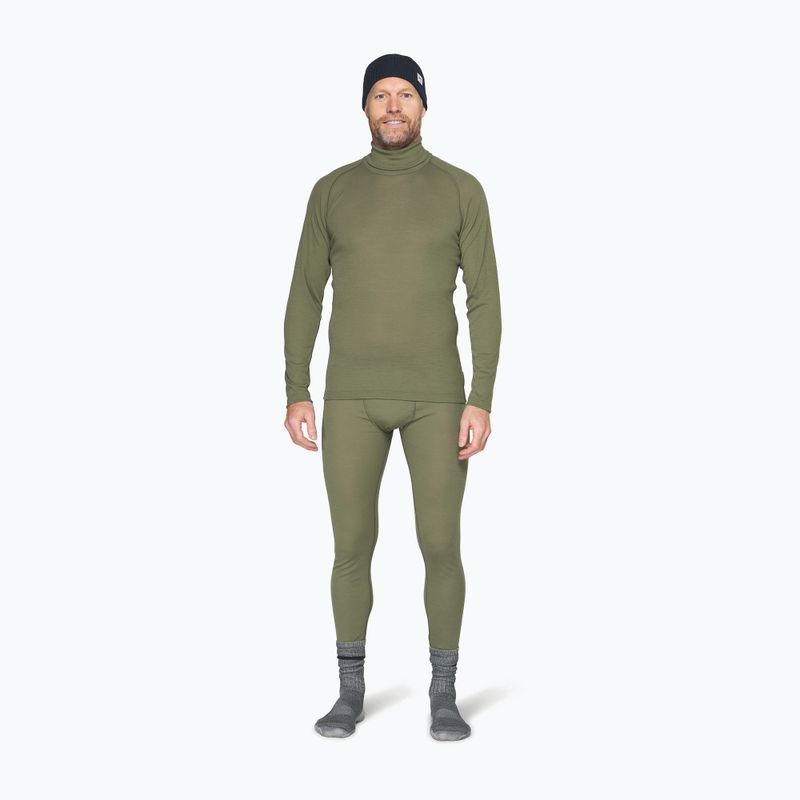 Bluza termoaktywna męska Devold Adventure Merino 190 High Neck lichen 2