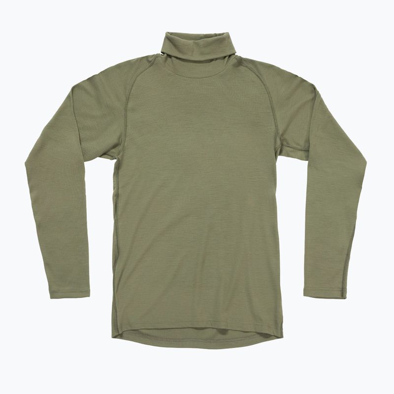Bluza termoaktywna męska Devold Adventure Merino 190 High Neck lichen 5