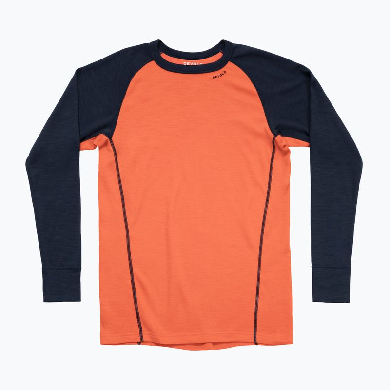 Bluza termoaktywna męska Devold Duo Active Merino 205 brick 5