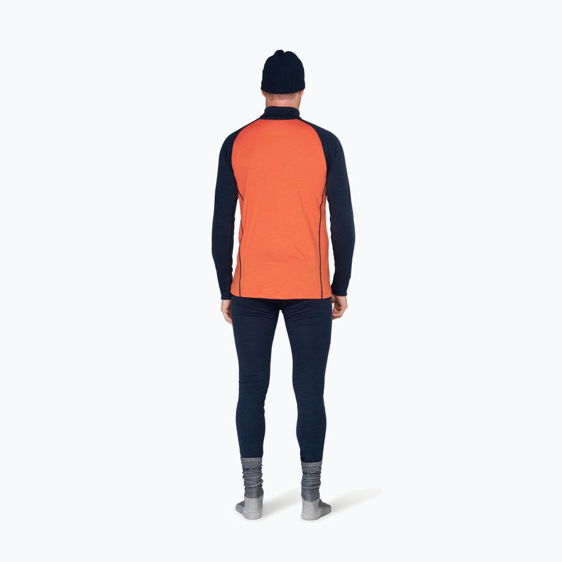 Bluza termoaktywna męska Devold Duo Active Merino 205 Zip Neck brick 3