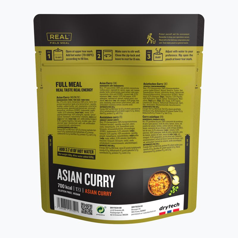 Żywność liofilizowana Real Turmat Azjatyckie Curry 150 g 2