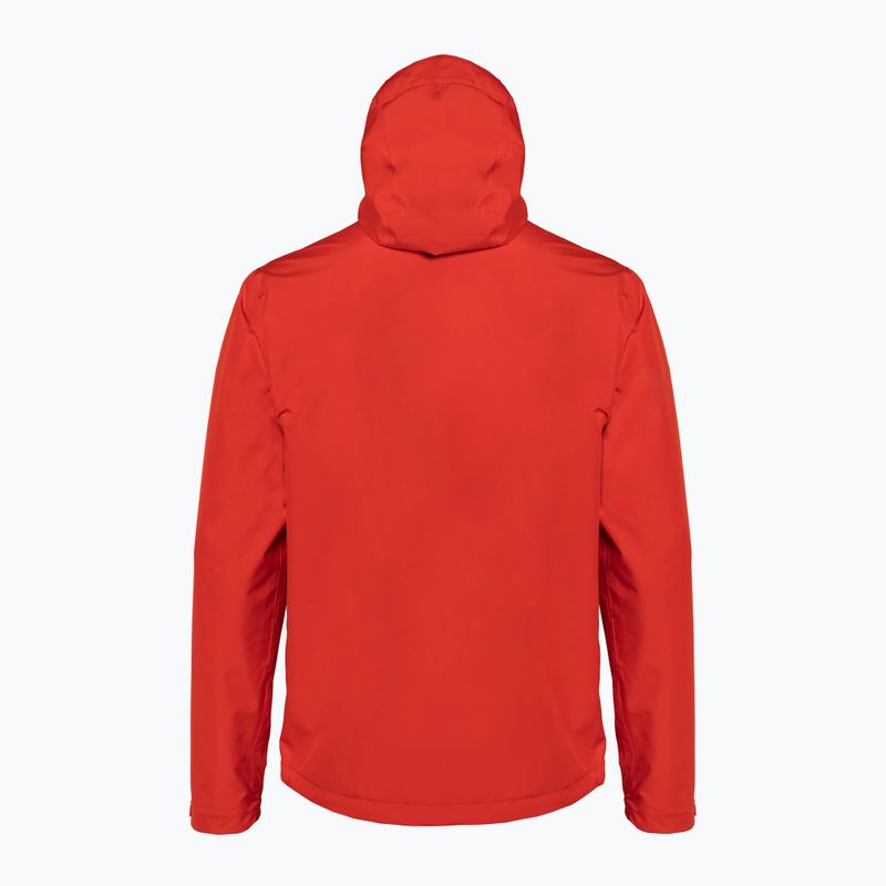 Kurtka przeciwdeszczowa męska Helly Hansen Seven J Rain alert red 2