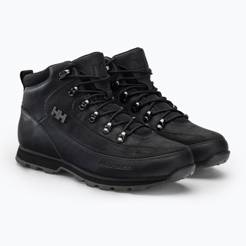 Buty męskie Helly Hansen The Forester jet black/dark shadow 5