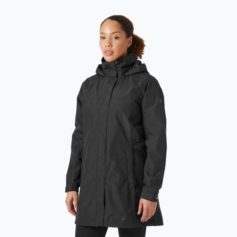 Płaszcz przeciwdeszczowy damski Helly Hansen Aden Long Coat black