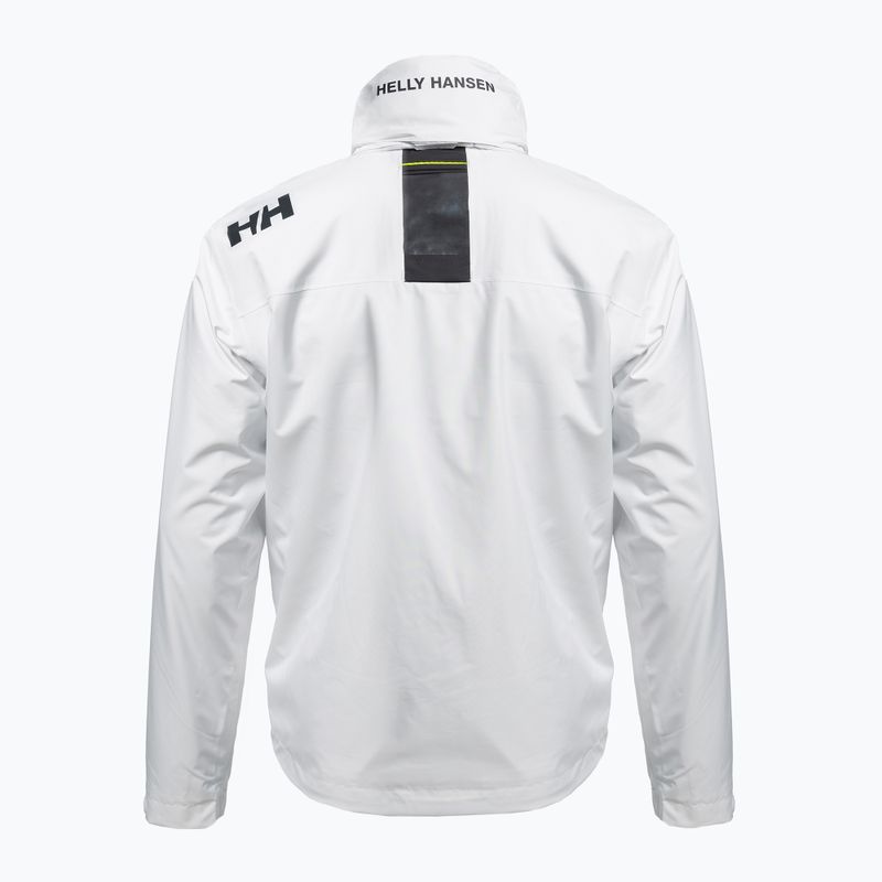 Kurtka żeglarska męska Helly Hansen Crew Hooded Midlayer white 2