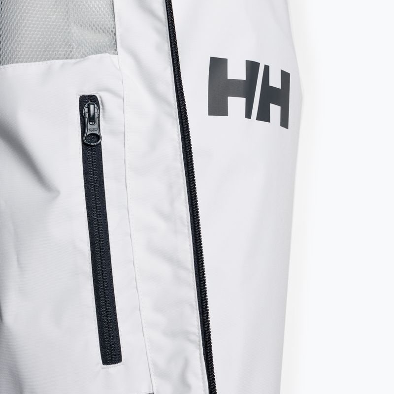 Kurtka żeglarska męska Helly Hansen Crew Hooded white 5