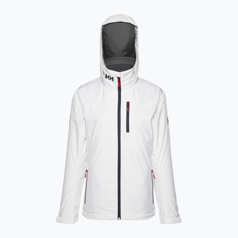 Kurtka żeglarska damska Helly Hansen Crew Hooded Midlayer white