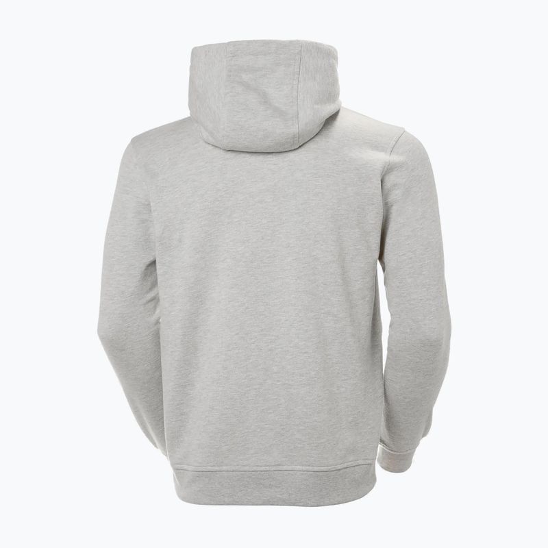 Bluza męska Helly Hansen HH Logo Hoodie grey/melange 2