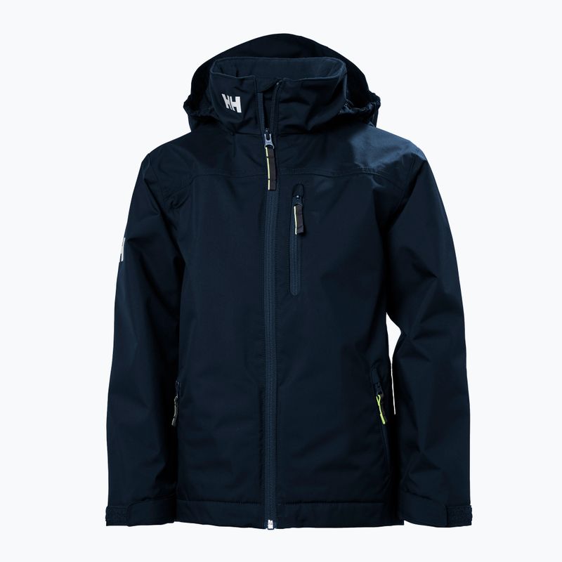 Kurtka żeglarska dziecięca Helly Hansen Crew Midlayer Sail navy