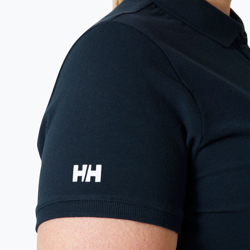 Koszulka polo damska Helly Hansen Crew Pique 2 Polo navy 4